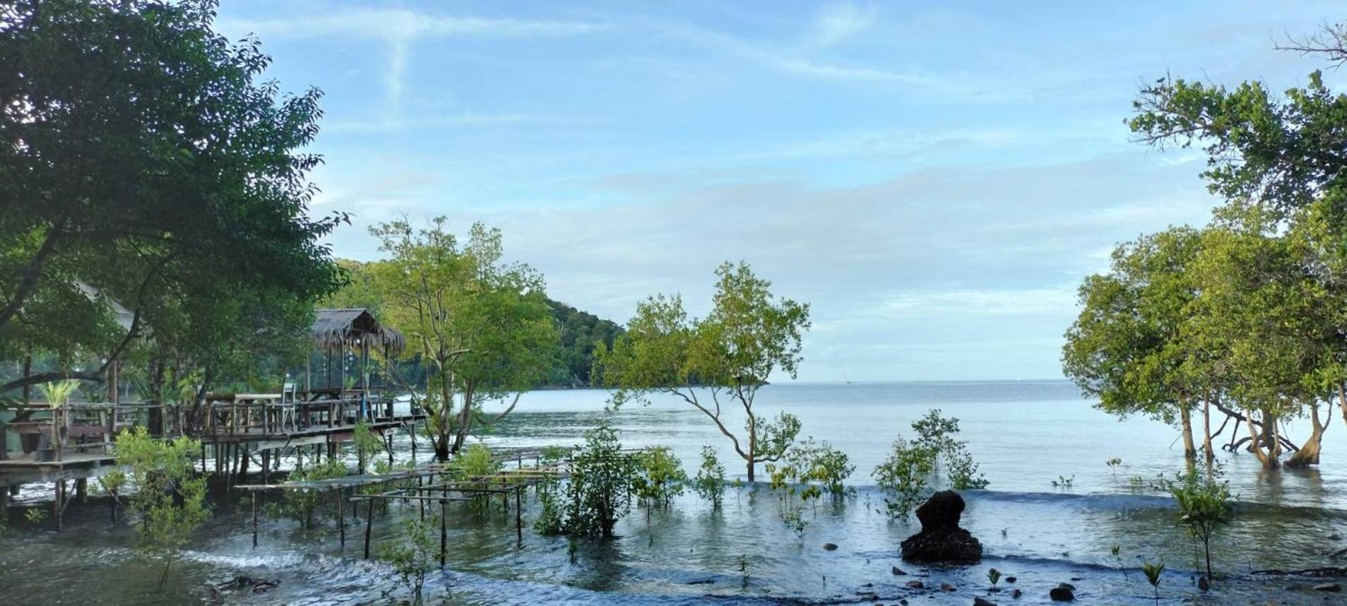 ฺbay Yard Hut Hotell Koh Chang Exteriör bild